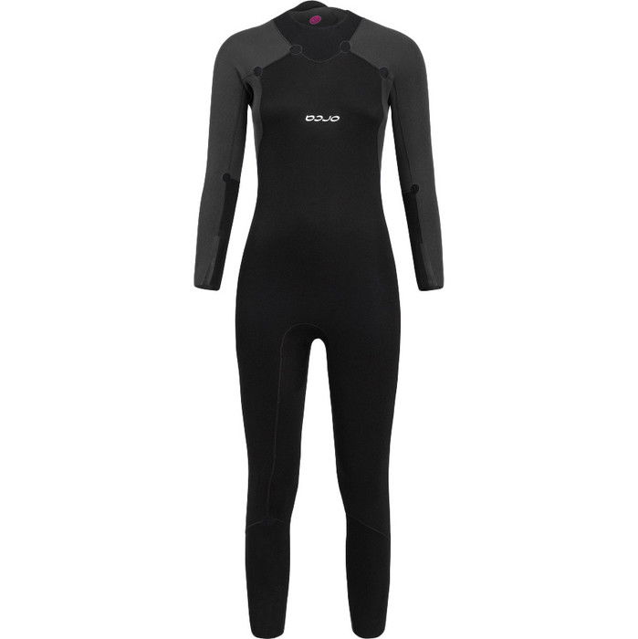 2024 Orca Mujer Vitalis TRN Back Zip Open Water Swim Neopreno NN684601 - Black